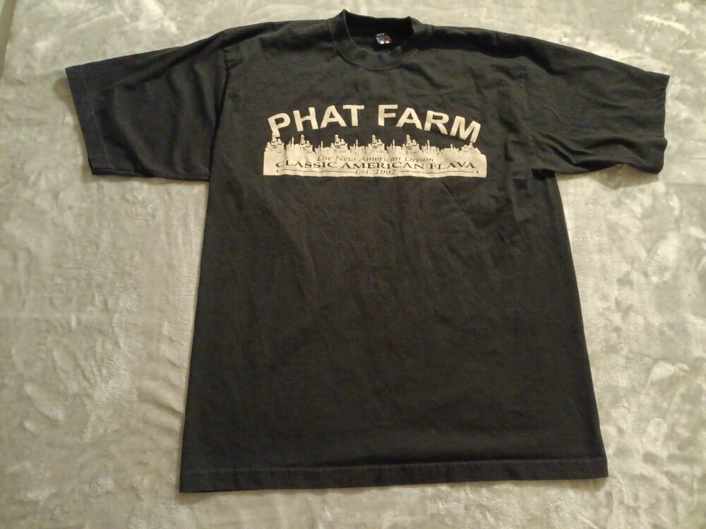 Phat Farm T Shirt Mens Large The New American Dream Classic American Flava